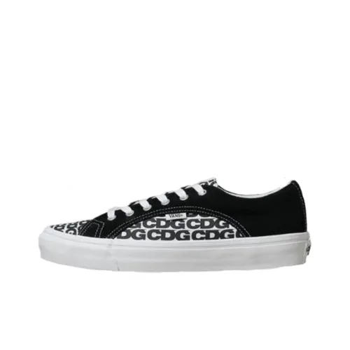 Comme des Garçons x Vans Lampin CDG С принтом легкие низкие скейтборд кроссовки унисекс черный
