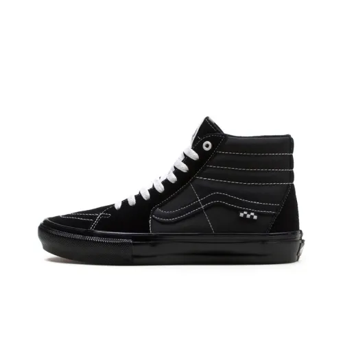 VANS SK8 High Топ Скейтборд Кроссовки Унисекс Черный
