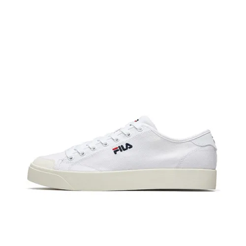 FILA Classic Kicks Балансированный Легкий и Дышащий Низкий Топ Скейтборд Кроссовки Мужские Белые