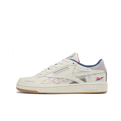 Reebok Club C Series 85 ATI 90s Low Скейтборд Кроссовки Унисекс Белый Серый Синий