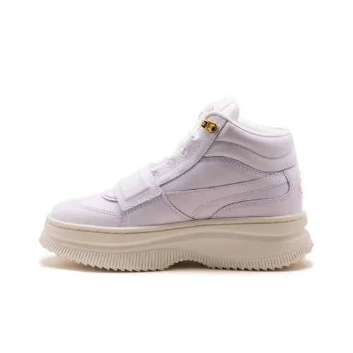 PUMA DEVA Boot MID Топ Кроссовки для скейтбординга Женские Белые