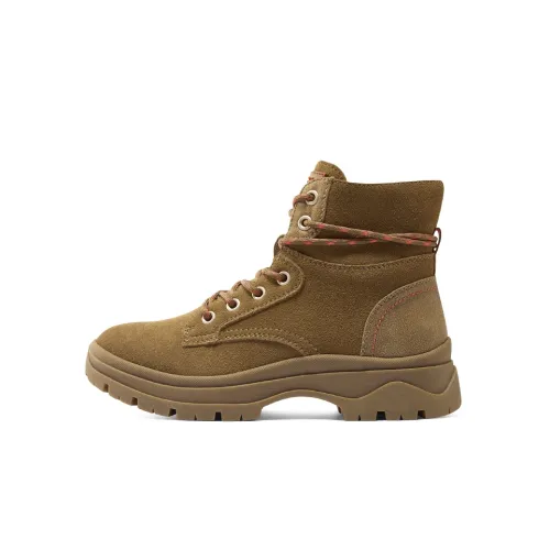 Skechers BOBS BROADIES Crew Martin Boot Женские Желтый