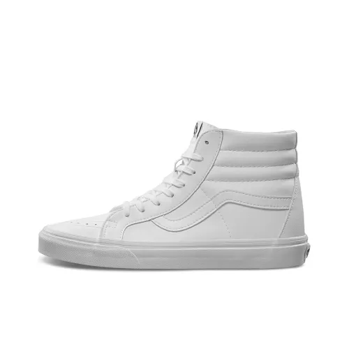 Vans SK8 Reissue High Топ Скейтборд Кроссовки Унисекс Белый