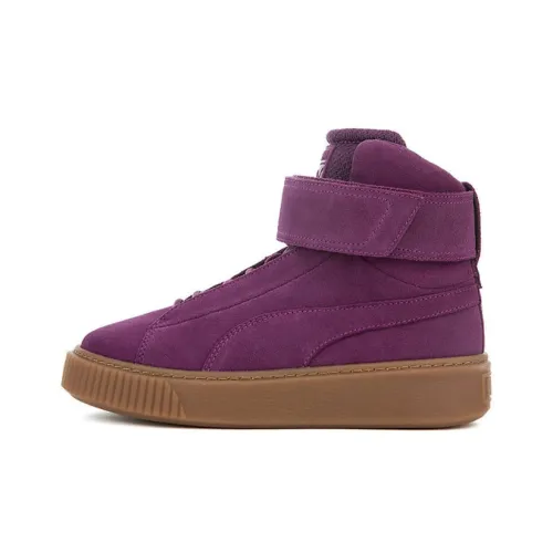 PUMA Платформа Скейтборд Кроссовки Высокие Женские