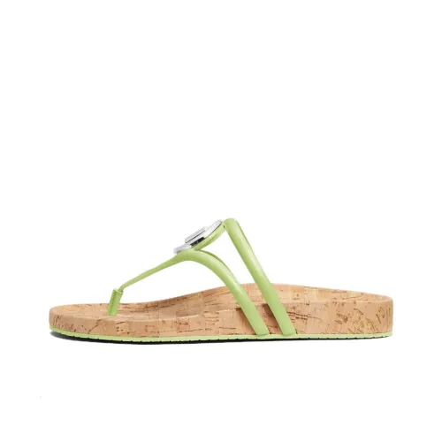MICHAEL KORS Hampton Шлепанцы Женские Зеленый