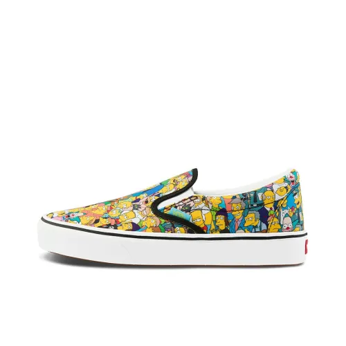 Vans Slip On Series Скейтборд Кроссовки Низкие Унисекс