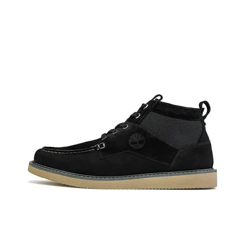 Timberland MID Топ Скейтборд Кроссовки Мужские Черные