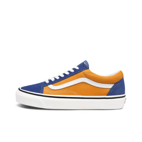 VANS Old Skool Collection Anaheim Factory Low Скейтборд Кроссовки Unisex Оранжевый Синий