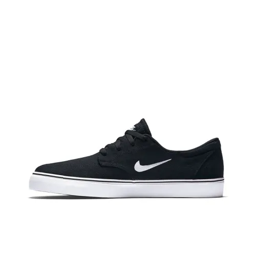Nike Slip-resistant Abrasion-resistant Breathable Low-Top Skateboarding Shoes Men's Black Найк Slip-resistant Abrasion-resistant Дышащие Низкие Кроссовки для Скейтбординга Мужские Черные