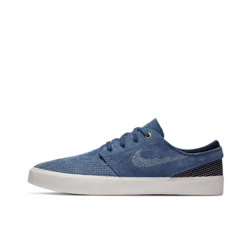 Nike SB Stefan Janoski Zoom Low Топ Скейтборд Кроссовки Унисекс Синий Белый