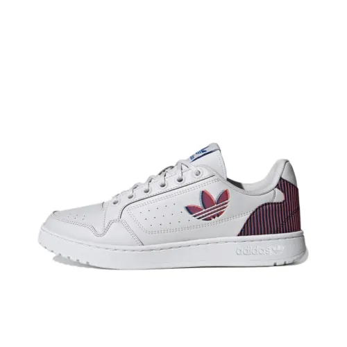 Adidas Originals NY 90 Low Топ Скейтборд Кроссовки Унисекс Белый Фиолетовый