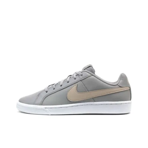 nike Court Royale Slip Resistant Shock Absorbers с антискользящими свойствами и устойчивыми к истиранию низкими скейтбординговыми кроссовками GS серого цвета