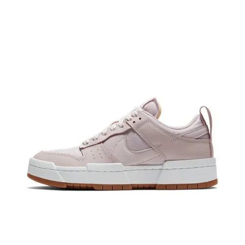 Nike Dunk Disrupt Low 'Платина Фиолетовый' Покрытие Slip-Resistant Low Top Скейтборд Кроссовки Женские Розово-Белые