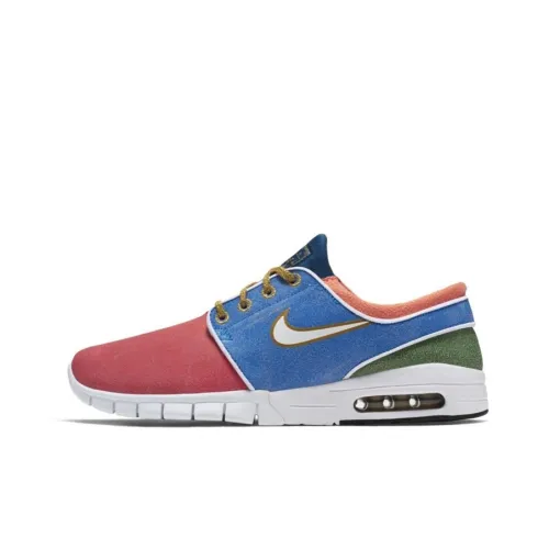 Nike SB Stefan Janoski Max CNCPTS 'Мозаика' Non Slip Lightweight Low Top Скейтборд Кроссовки Мужские Кино Синий