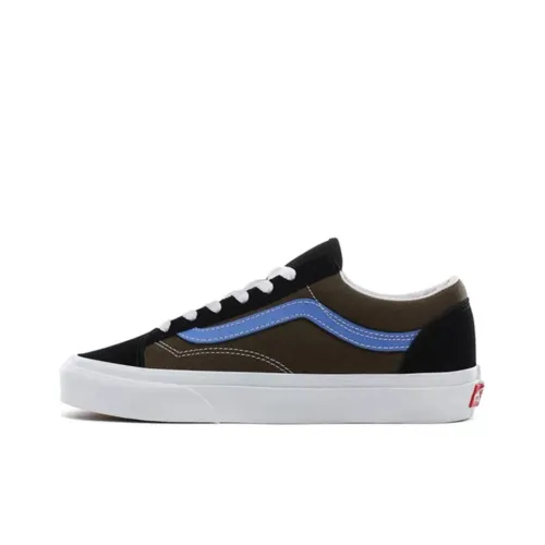 VANS Style 36 Series Винтаж Sport Low Топ Скейтборд Кроссовки Унисекс Коричнево-синие