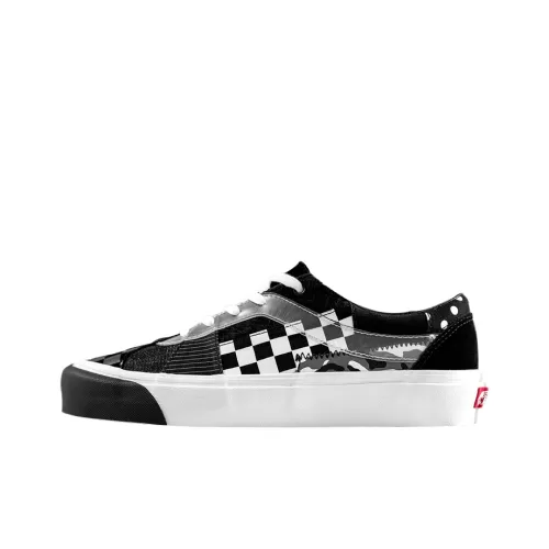 Размер? x Vans Style 36 Series Смелый Ni 'Пэчворк' Низкие Скейтборд Кроссовки Унисекс Черный Белый