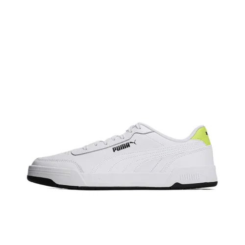 PUMA Caracal Low Топ Скейтборд Кроссовки Унисекс Белый Зеленый