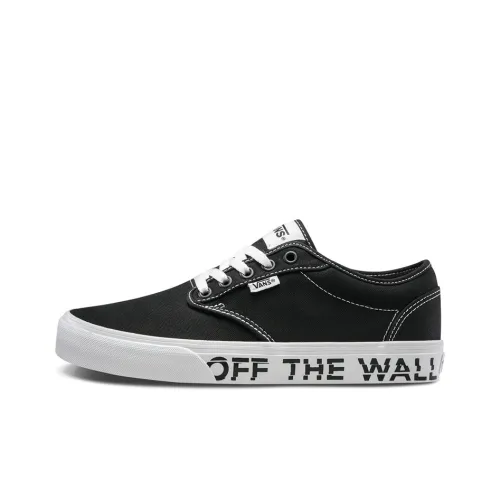 Vans Era Low Top Скейтборд Кроссовки Унисекс Черный Белый
