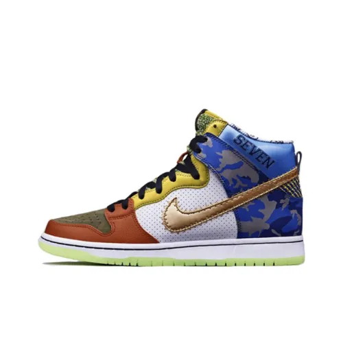 Nike Dunk SB What The Doernbecher Нескользящий Легкий Высокий Топ Скейтборд Кроссовки Мужские Многоцветные