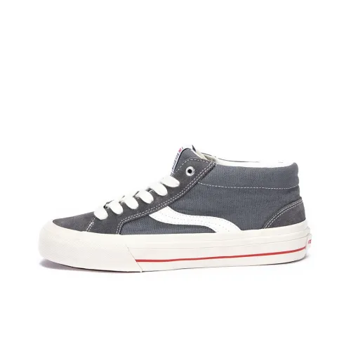 Vision Street Wear x ODDCIRKUS Astley Pro MID Топ Скейтборд Кроссовки Унисекс Серый