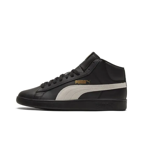 PUMA Smash MID Топ Кроссовки для скейтбординга Унисекс Черный