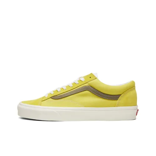 VANS Style 36 Low Топ Скейтборд Кроссовки Унисекс Желтый