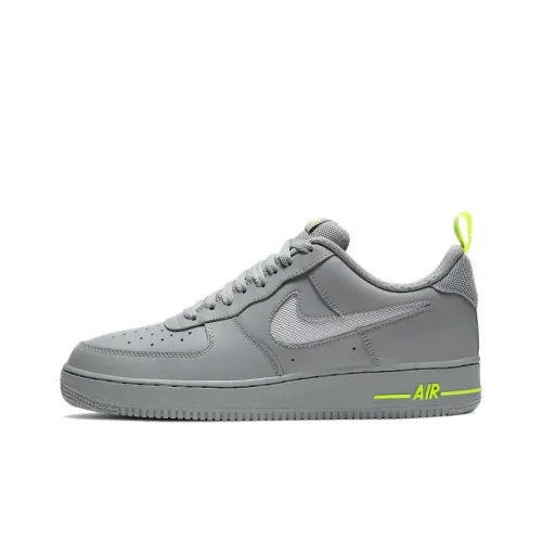 Nike Air Force 1 Low Slip Resistant Low Top Скейтбординг Кроссовки Мужские Серый Зеленый