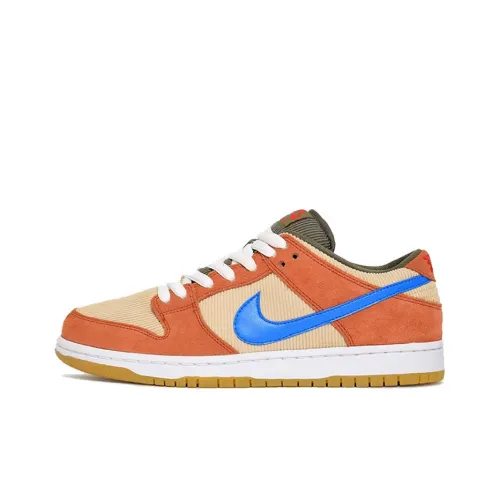 Nike Dunk SB Pro 'Вельвет' Low Топ Скейтборд Кроссовки Унисекс Хаки Коричневый