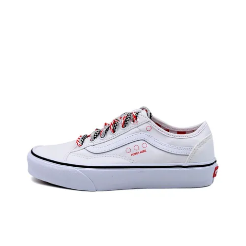 VANS Old Skool Collection Tapered Low Топ Скейтборд Кроссовки Женские Белые