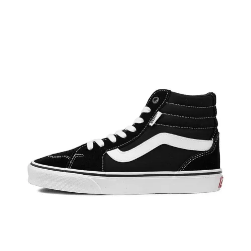Vans Filmore Hi Легкие Высокие Кроссовки для Скейтбординга Унисекс Черные
