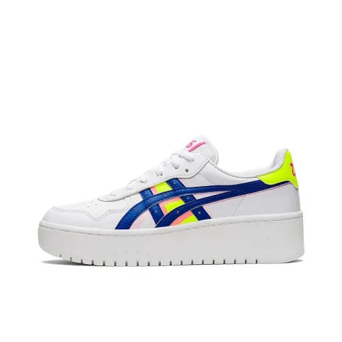 Asics JAPAN S PF Low Топ Кроссовки для скейтбординга Женские Белые Синие