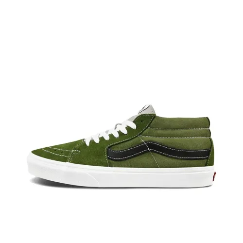 Vans SK8 Slip-resistant Abrasion-resistant MID Top Skateboard Shoes Unisex Jasper