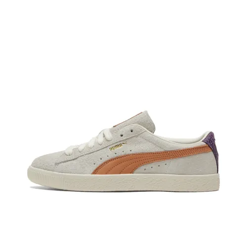 PUMA SUEDE VTG SC Low Скейтборд Кроссовки Unisex Серый Желтый