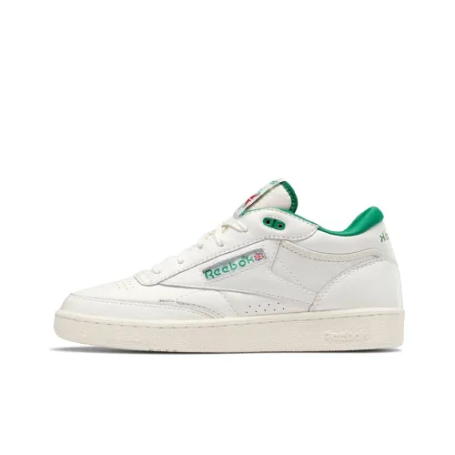 Reebok Club C Покрытие Slip-Resistant Амортизация MID Топ Скейтборд Кроссовки Мужские