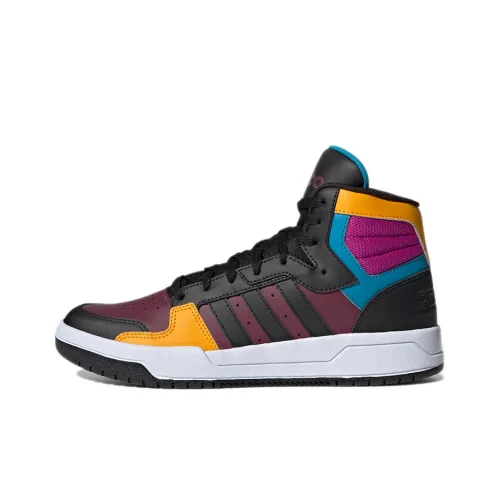 ADIDAS NEO ENTRAP MID Топ Скейтборд Кроссовки Мужские Черные Фиолетовые