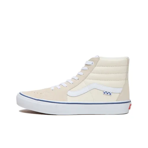 VANS SK8 SKATE CLASSICS Высокие Кроссовки для скейтбординга Унисекс Белый Серебряный