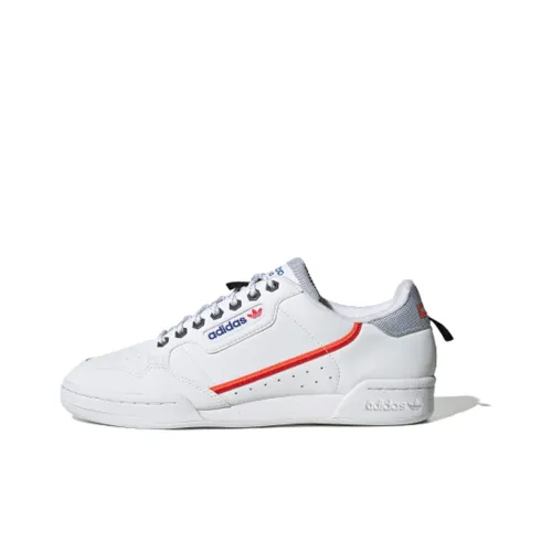 Adidas Originals Continental 80 Low Топ Скейтборд Кроссовки Мужские Белый Оранжевый