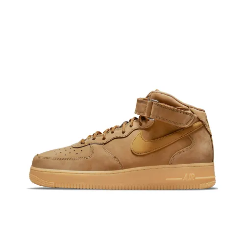 Nike Air FORCE 1 Скейтборд Кроссовки MID Топ Унисекс