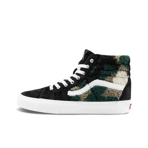 VANS SK8 High Топ Скейтборд Кроссовки Унисекс Черный