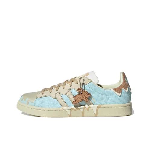 Melting Sadness x Adidas Originals CAMPUS 00s Karoro'S Лето Мята Низкие Кроссовки для скейтбординга Унисекс Бежево-синий