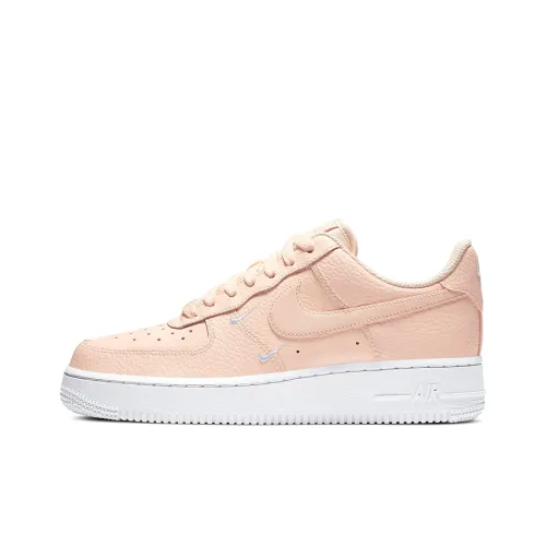 Nike Air FORCE 1 '07 Essential Легкий Износостойкий И Не-Низкая Кроссовки для скейтбординга Женские Светло-розовый