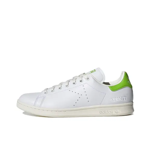 Кермит Лягушка x Adidas Originals Stan Smith Low Топ Скейтборд Кроссовки Унисекс Фрукт Зеленый Белый