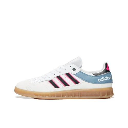 Adidas Originals Handball Spzl Slip-Resistant Low Top Скейтборд Кроссовки Мужские Белый Черный Розовый