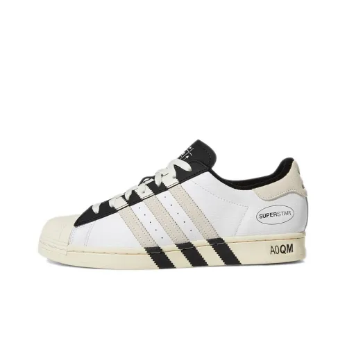 Adidas Originals SUPERSTAR Low Топ Скейтборд Кроссовки Унисекс Белый Серый