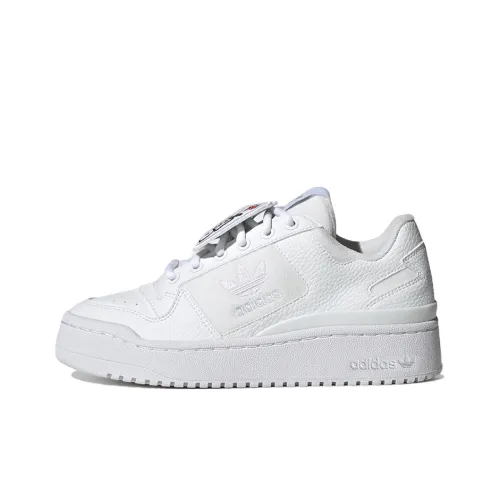 Adidas Originals Forum Bold Устойчивые к истиранию низкие скейтборд-кроссовки Женские Белые