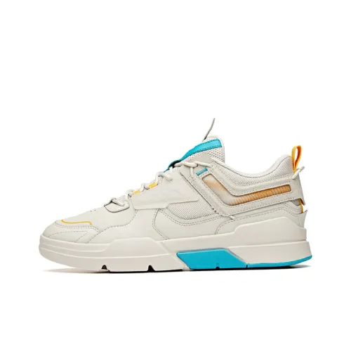 ANTA Life Collection Низкие Кроссовки для Скейтбординга Мужские Серый Желтый