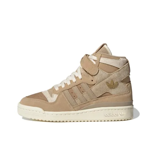 Adidas Originals FORUM 84 Hi High Кроссовки для скейтбординга Женские Светлый Умбра