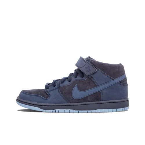 nike Dunk SB Obsidian Темно-синий MID Скейтбординг Кроссовки Мужской Синий