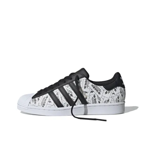 Adidas Originals SUPERSTAR Амортизация Низкие Кроссовки для скейтбординга Унисекс Белый Черный Красный