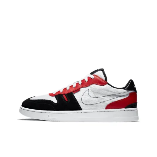 Nike Squash Type Черный Палец Покрытие Противоскользящий и Дышащий Низкий Топ Скейтбординг Кроссовки Мужские Черные